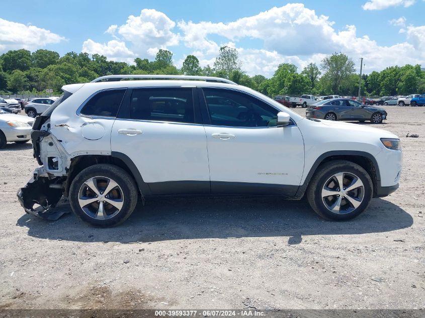 2019 Jeep Cherokee Limited 4X4 VIN: 1C4PJMDX8KD463283 Lot: 39593377