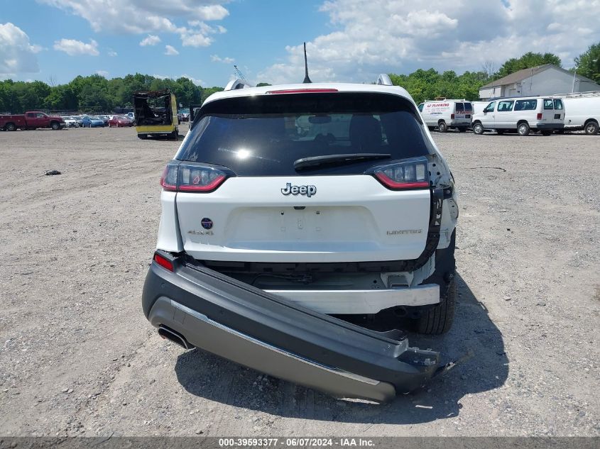 2019 Jeep Cherokee Limited 4X4 VIN: 1C4PJMDX8KD463283 Lot: 39593377