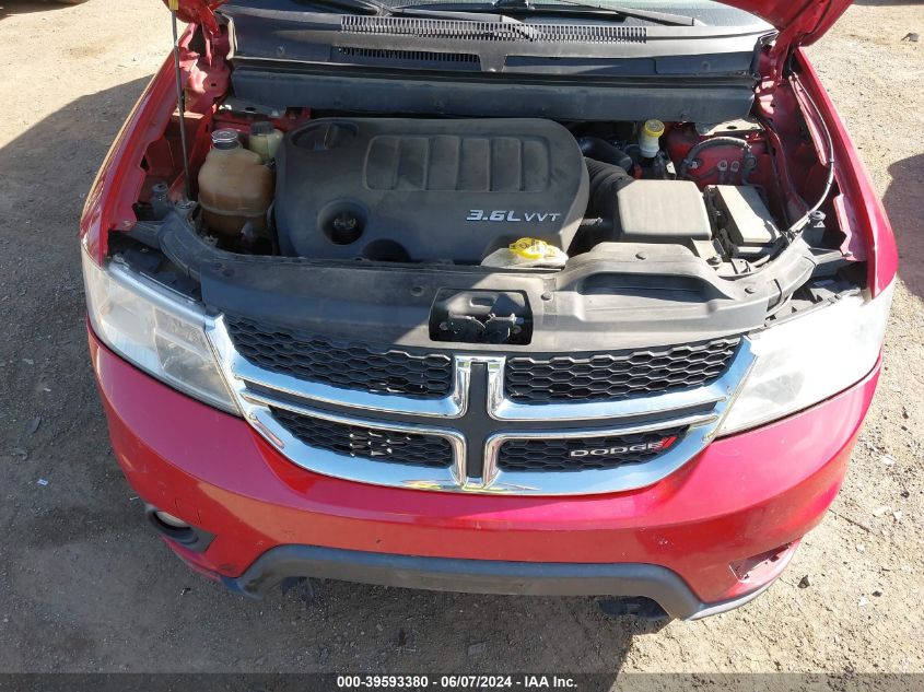 2013 Dodge Journey Crew VIN: 3C4PDCDG3DT685115 Lot: 39593380