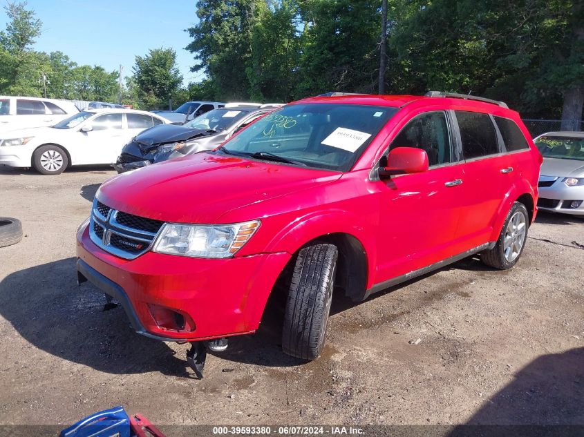 2013 Dodge Journey Crew VIN: 3C4PDCDG3DT685115 Lot: 39593380