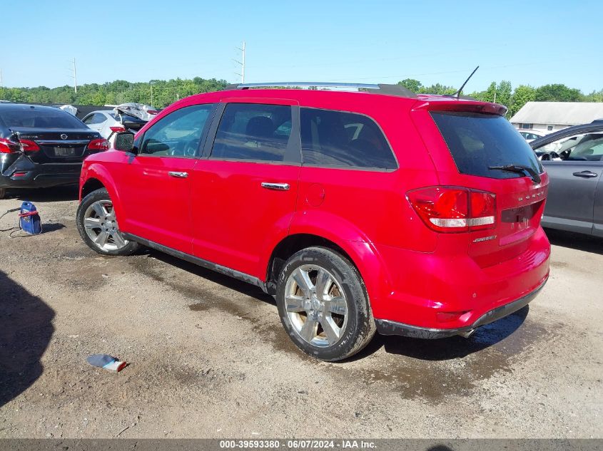 2013 Dodge Journey Crew VIN: 3C4PDCDG3DT685115 Lot: 39593380