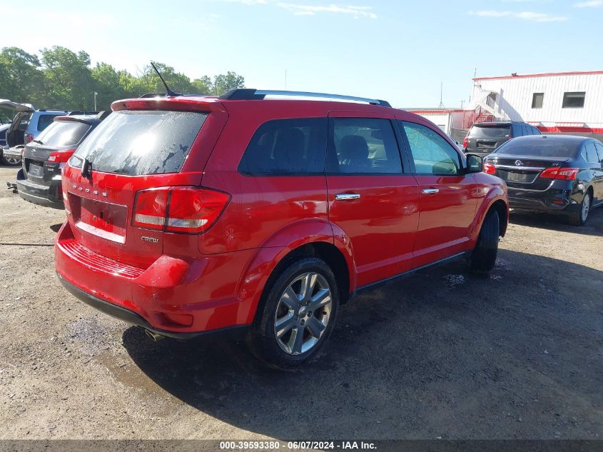 2013 Dodge Journey Crew VIN: 3C4PDCDG3DT685115 Lot: 39593380