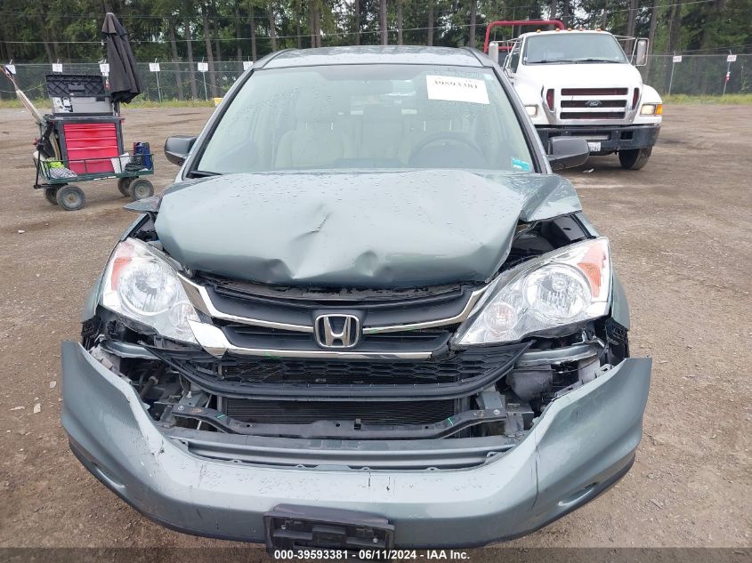 2010 Honda Cr-V Lx VIN: 5J6RE4H31AL037793 Lot: 39593381