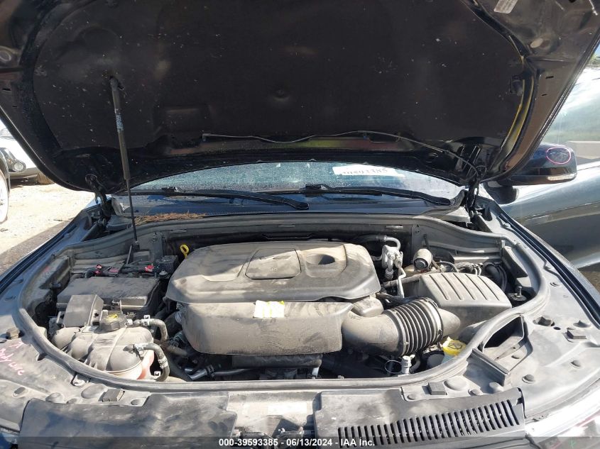 2020 Dodge Durango Gt Plus Awd VIN: 1C4RDJDG4LC348900 Lot: 39593385