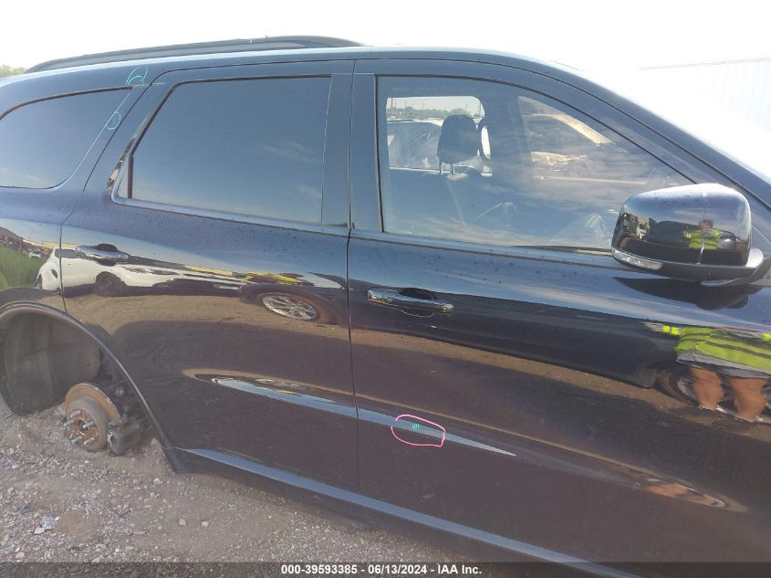 2020 Dodge Durango Gt Plus Awd VIN: 1C4RDJDG4LC348900 Lot: 39593385