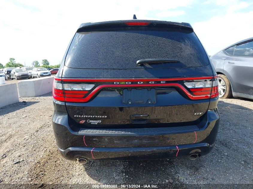 2020 Dodge Durango Gt Plus Awd VIN: 1C4RDJDG4LC348900 Lot: 39593385