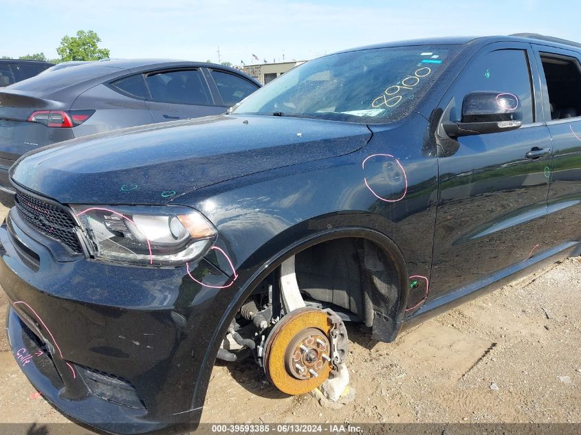 2020 Dodge Durango Gt Plus Awd VIN: 1C4RDJDG4LC348900 Lot: 39593385