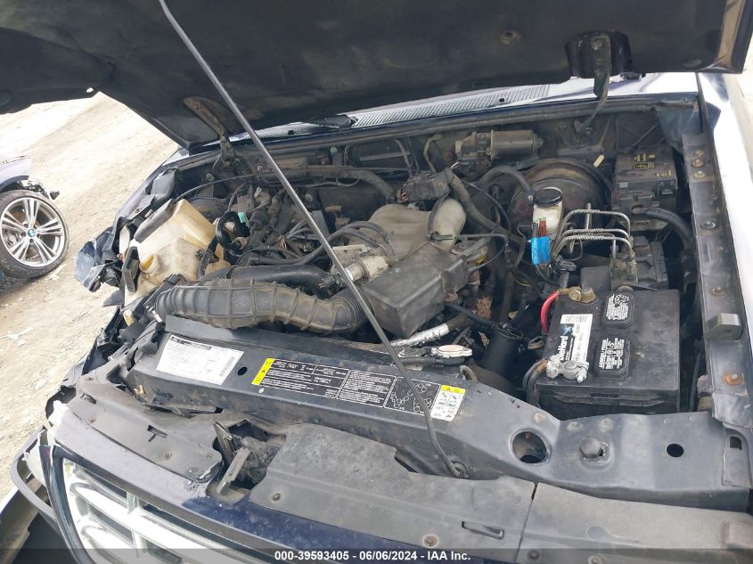 2001 Ford Ranger Edge/Xl/Xlt VIN: 1FTYR14VX1PB01768 Lot: 39593405