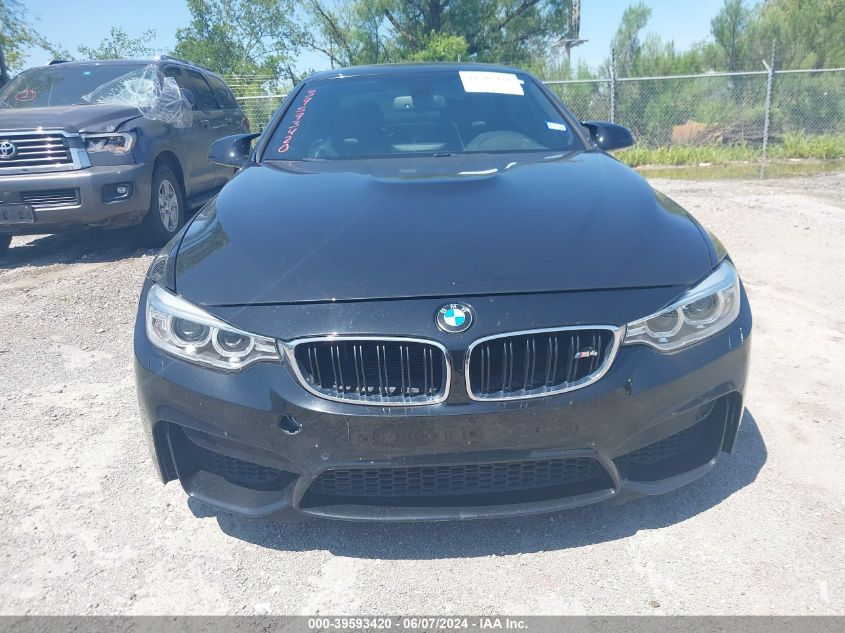 2015 BMW M4 VIN: WBS3U9C59FP967566 Lot: 39593420