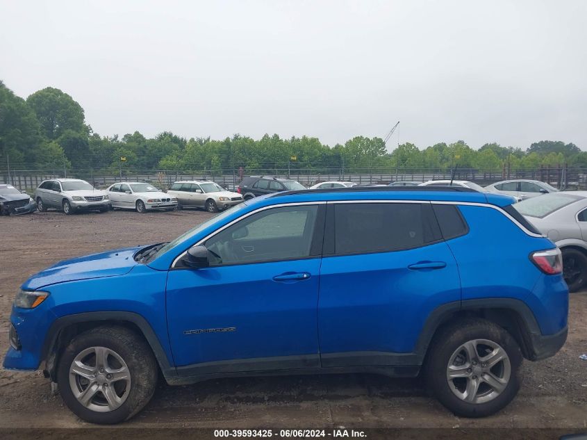 2023 Jeep Compass Latitude 4X4 VIN: 3C4NJDBN9PT528863 Lot: 39593425