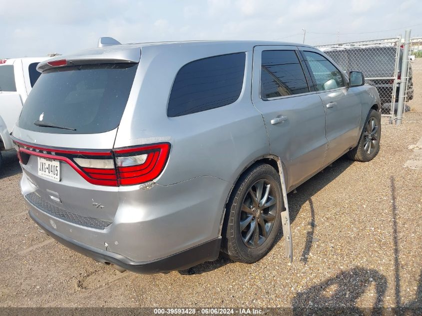 2014 Dodge Durango R/T VIN: 1C4SDHCT5EC972460 Lot: 39593428