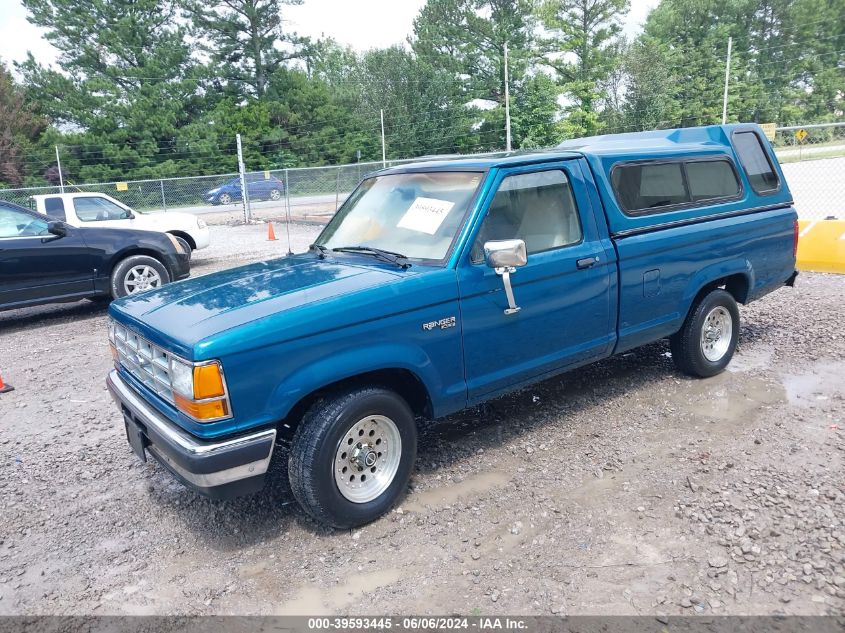 1992 Ford Ranger VIN: 1FTCR10X0NUA87873 Lot: 39593445