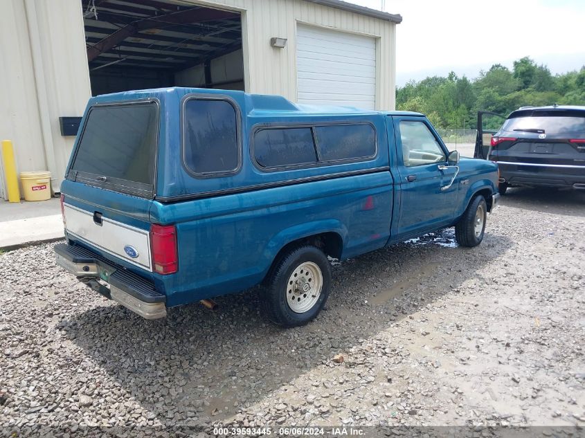 1992 Ford Ranger VIN: 1FTCR10X0NUA87873 Lot: 39593445