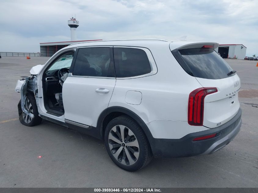 2022 Kia Telluride Ex VIN: 5XYP34HC8NG308255 Lot: 39593446