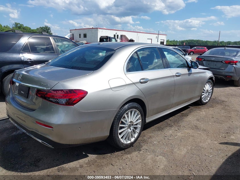 VIN W1KZF8EB6NB055410 2022 MERCEDES-BENZ E 350 4MATIC