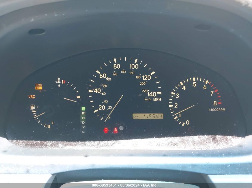 2001 Lexus Rx 300 VIN: JTJGF10UX10106993 Lot: 39593461