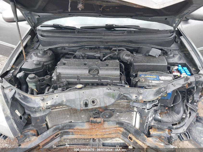 2011 Kia Rio Lx VIN: KNADH4A3XB6911220 Lot: 39593470