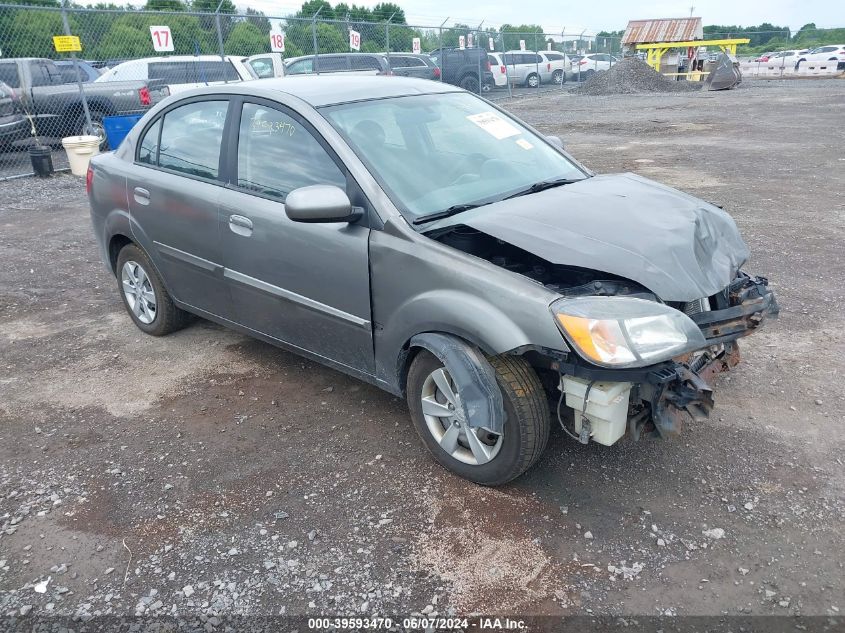 2011 Kia Rio Lx VIN: KNADH4A3XB6911220 Lot: 39593470