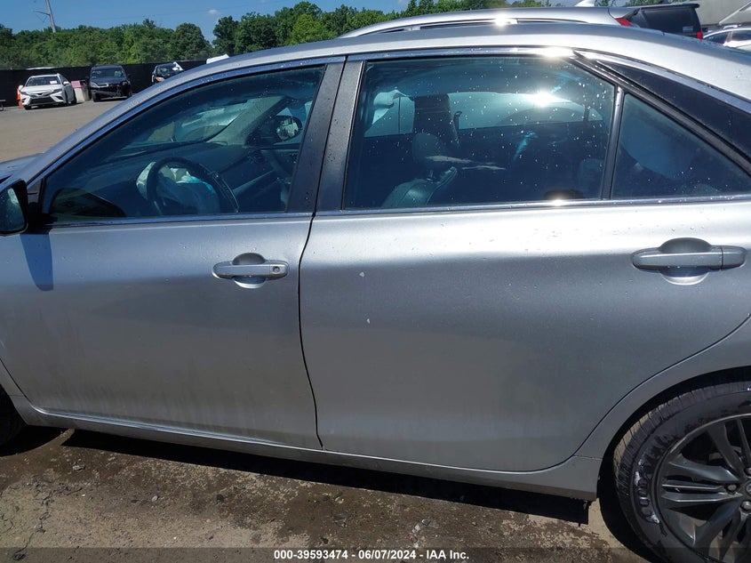 2016 Toyota Camry Se VIN: 4T1BF1FK2GU207266 Lot: 39593474