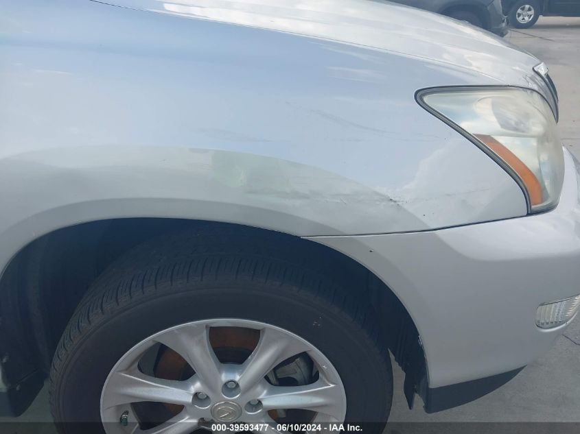 2009 Lexus Rx 350 VIN: 2T2GK31U39C074619 Lot: 39593477