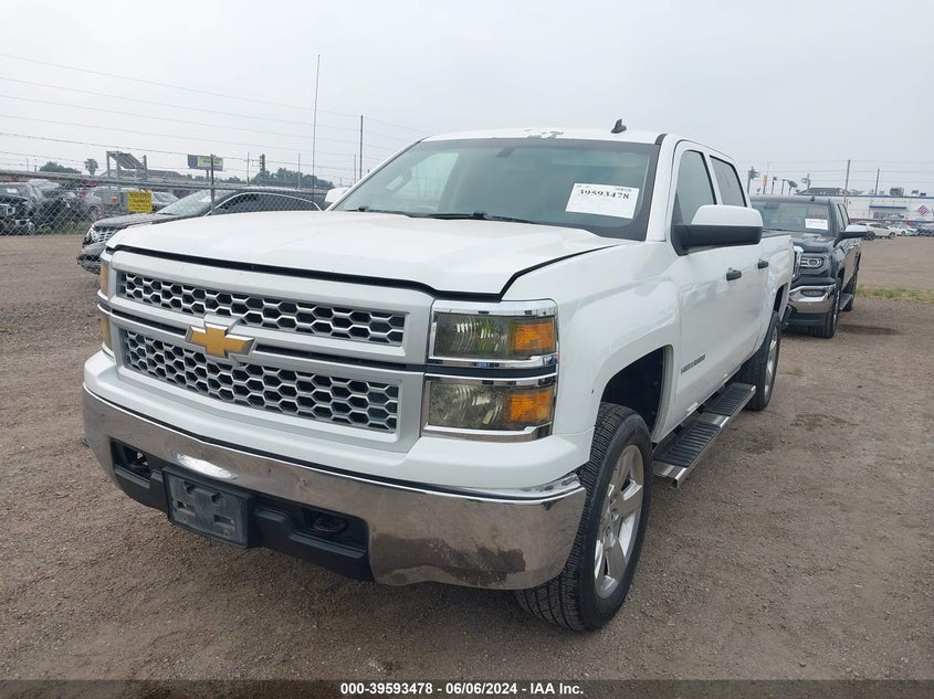 2014 Chevrolet Silverado K1500 Lt VIN: 3GCUKREH7EG213173 Lot: 39593478