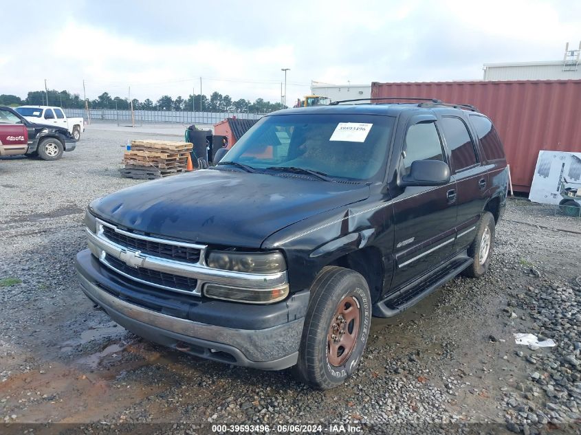 2001 Chevrolet Tahoe Ls VIN: 1GNEK13T51J110492 Lot: 39593496