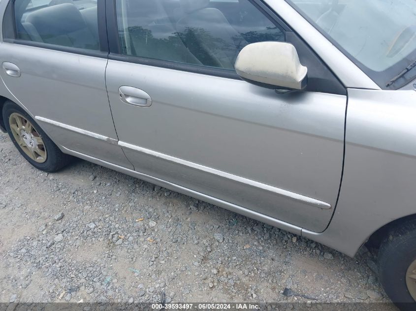 2003 Kia Spectra Ls VIN: KNAFB121735297627 Lot: 39593497