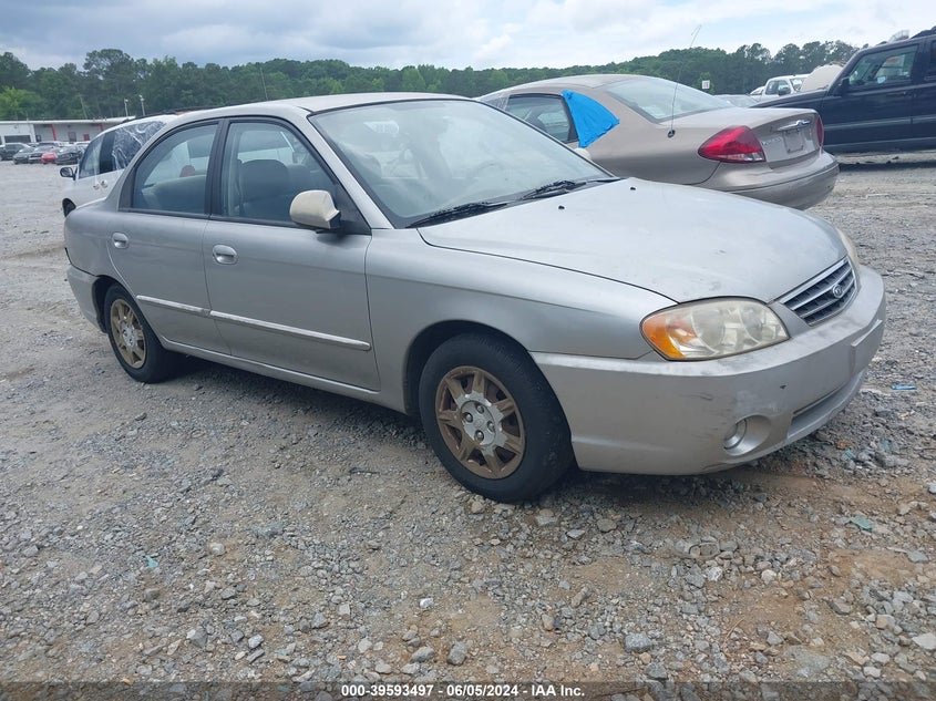 2003 Kia Spectra Ls VIN: KNAFB121735297627 Lot: 39593497