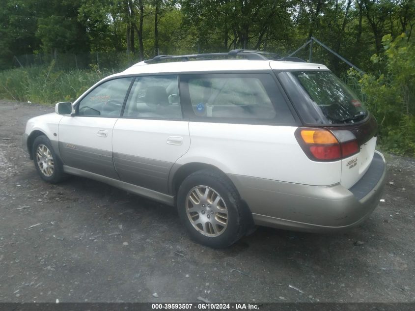 2003 Subaru Outback H6-3.0 L.l. Bean Edition VIN: 4S3BH806737659905 Lot: 39593507