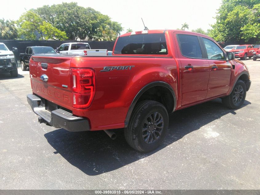 2019 Ford Ranger Xl/Xlt/Lariat VIN: 1FTER4EH8KLA90968 Lot: 39593515