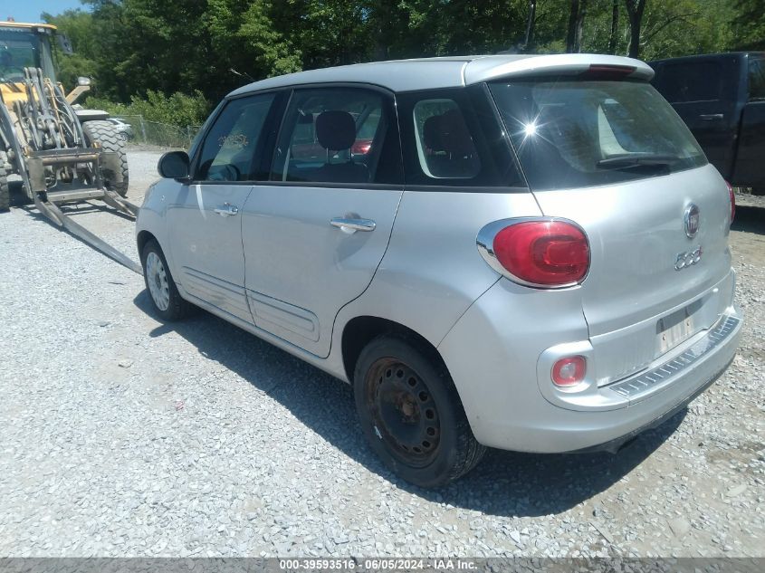 2015 Fiat 500L Pop VIN: ZFBCFAAH6FZ033369 Lot: 39593516