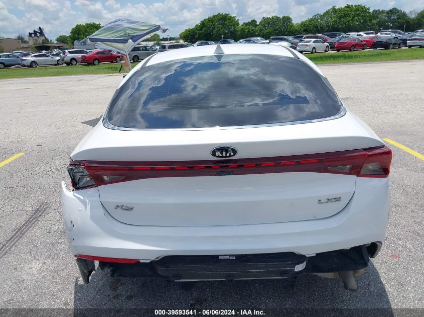 2021 Kia K5 Lxs VIN: 5XXG14J26MG058458 Lot: 39593541