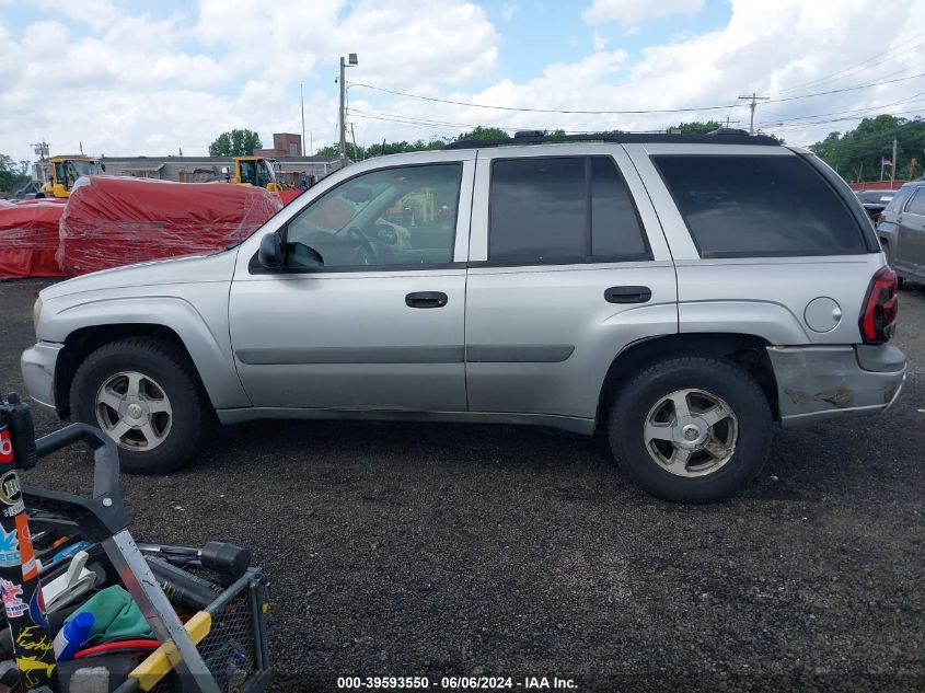 2005 Chevrolet Trailblazer Ls VIN: 1GNDT13SX52264874 Lot: 39593550