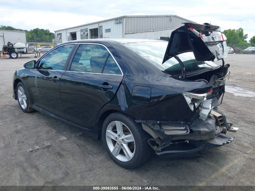 2012 Toyota Camry Se VIN: 4T1BF1FK7CU057780 Lot: 39593555