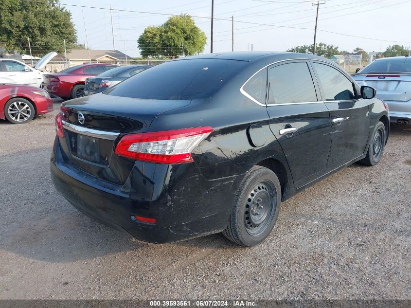 2015 Nissan Sentra S VIN: 3N1AB7AP9FY357102 Lot: 39593561