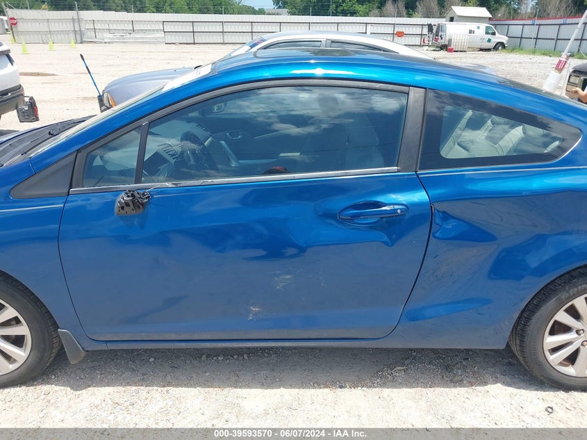 2012 Honda Civic Ex VIN: 2HGFG3B80CH528360 Lot: 39593570