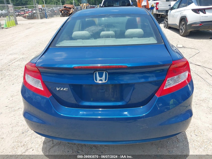 2012 Honda Civic Ex VIN: 2HGFG3B80CH528360 Lot: 39593570