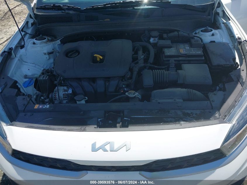 2022 Kia Forte Lxs VIN: 3KPF24AD2NE437767 Lot: 39593576