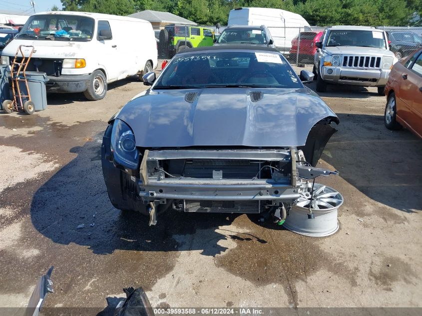 2014 Jaguar F-Type VIN: SAJWA6E72E8K02655 Lot: 39593588