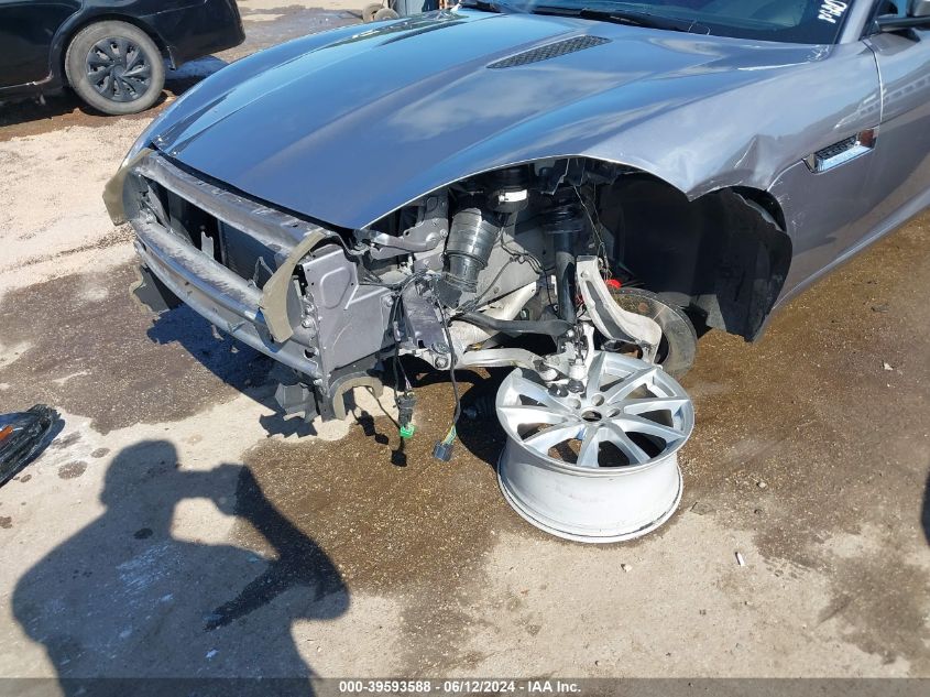 2014 Jaguar F-Type VIN: SAJWA6E72E8K02655 Lot: 39593588