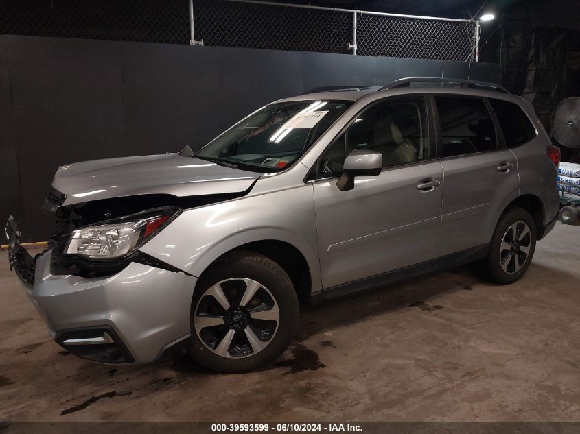 2018 Subaru Forester 2.5I Limited VIN: JF2SJAJC0JH410225 Lot: 39593599