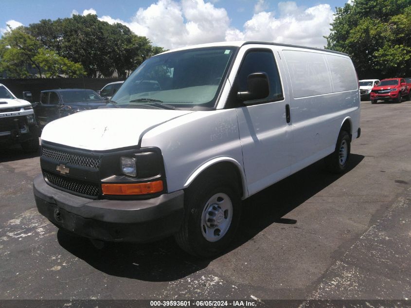 2016 Chevrolet Express 2500 Work Van VIN: 1GCWGAFF3G1117647 Lot: 39593601