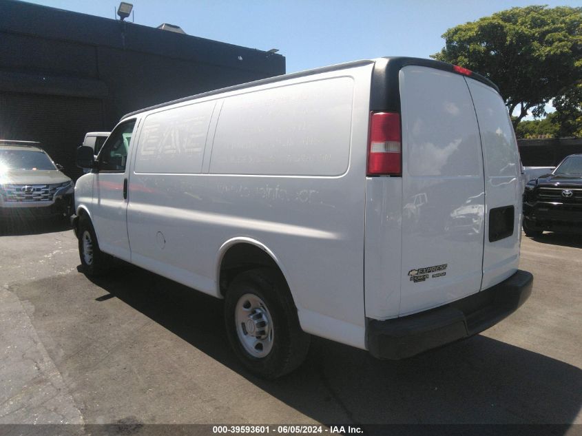 2016 Chevrolet Express 2500 Work Van VIN: 1GCWGAFF3G1117647 Lot: 39593601