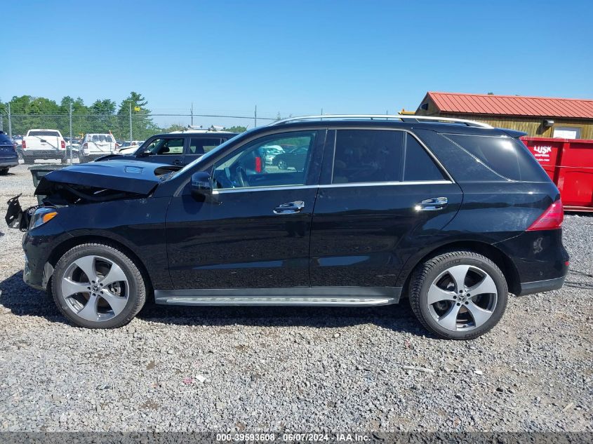 2018 Mercedes-Benz Gle 350 4Matic VIN: 4JGDA5HB0JB167168 Lot: 39593608