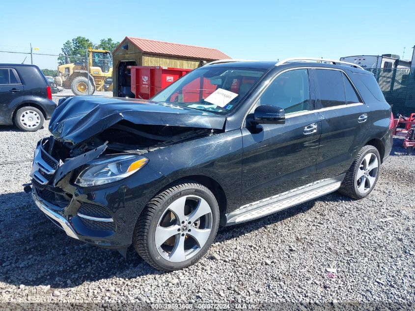 VIN 4JGDA5HB0JB167168 2018 Mercedes-Benz GLE 350, 4... no.2