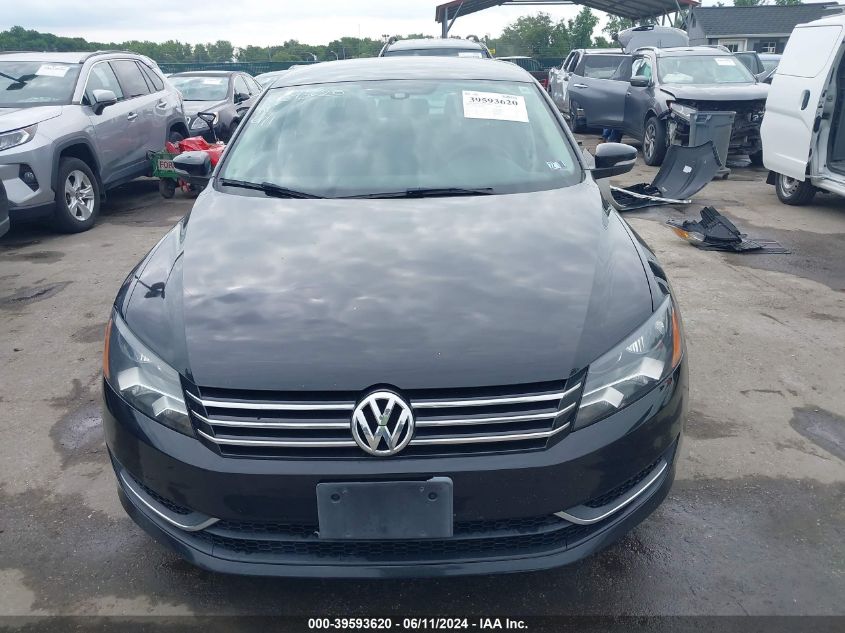 2014 Volkswagen Passat 2.5L S VIN: 1VWAP7A35EC024041 Lot: 39593620