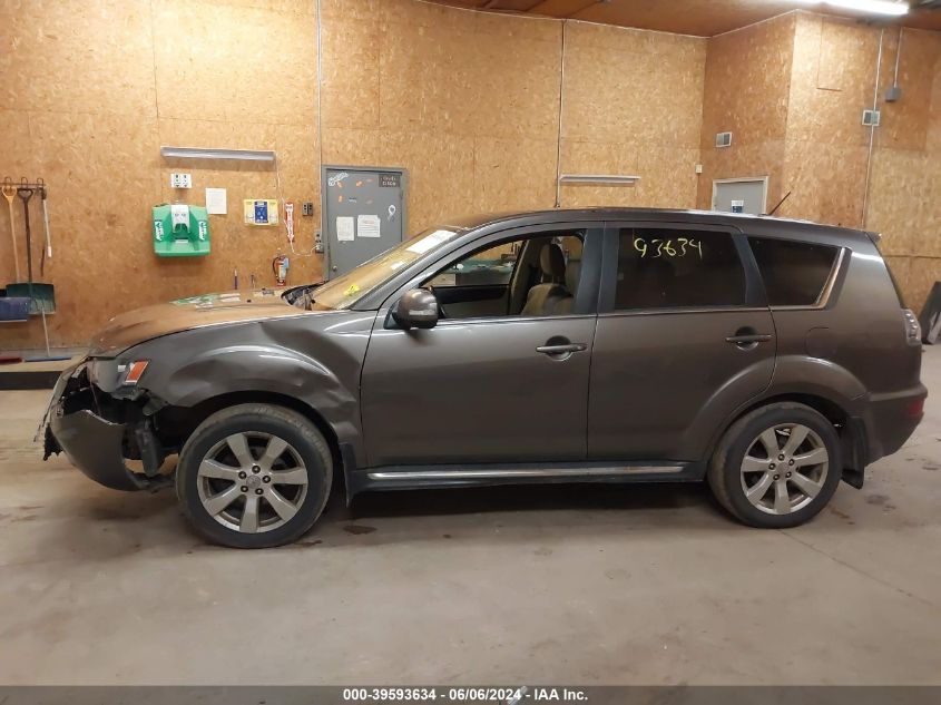 2010 Mitsubishi Outlander Gt VIN: JA4JT5AX4AZ014916 Lot: 39593634