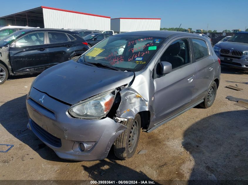 2015 Mitsubishi Mirage De VIN: ML32A3HJ4FH047873 Lot: 39593641