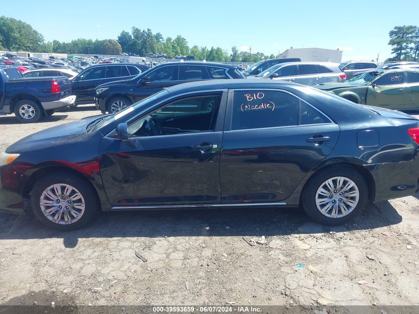 2012 Toyota Camry Le VIN: 4T1BF1FK6CU037648 Lot: 39593659