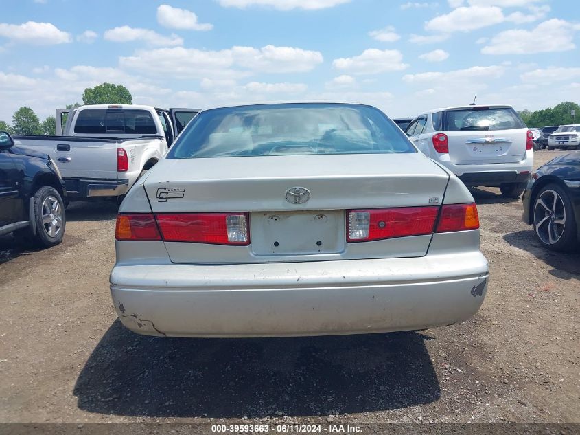 2000 Toyota Camry Le VIN: 4T1BG22KXYU648945 Lot: 39593663